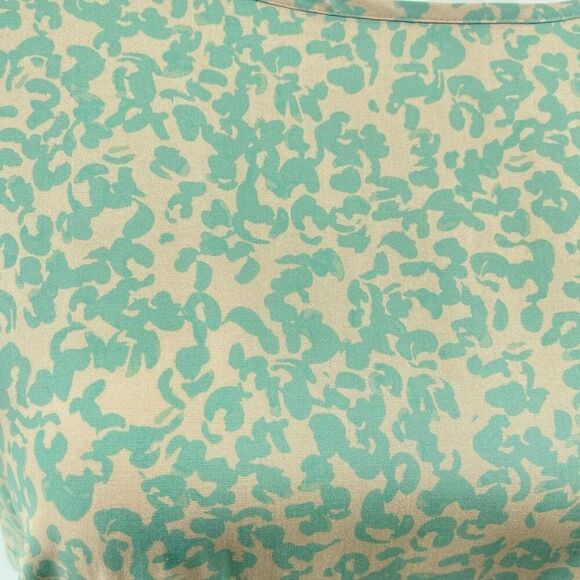 Ava & Viv Green Print Reversible Rayon Top 4X – Short Sleeve, Button Back, NWT - Picture 7 of 17